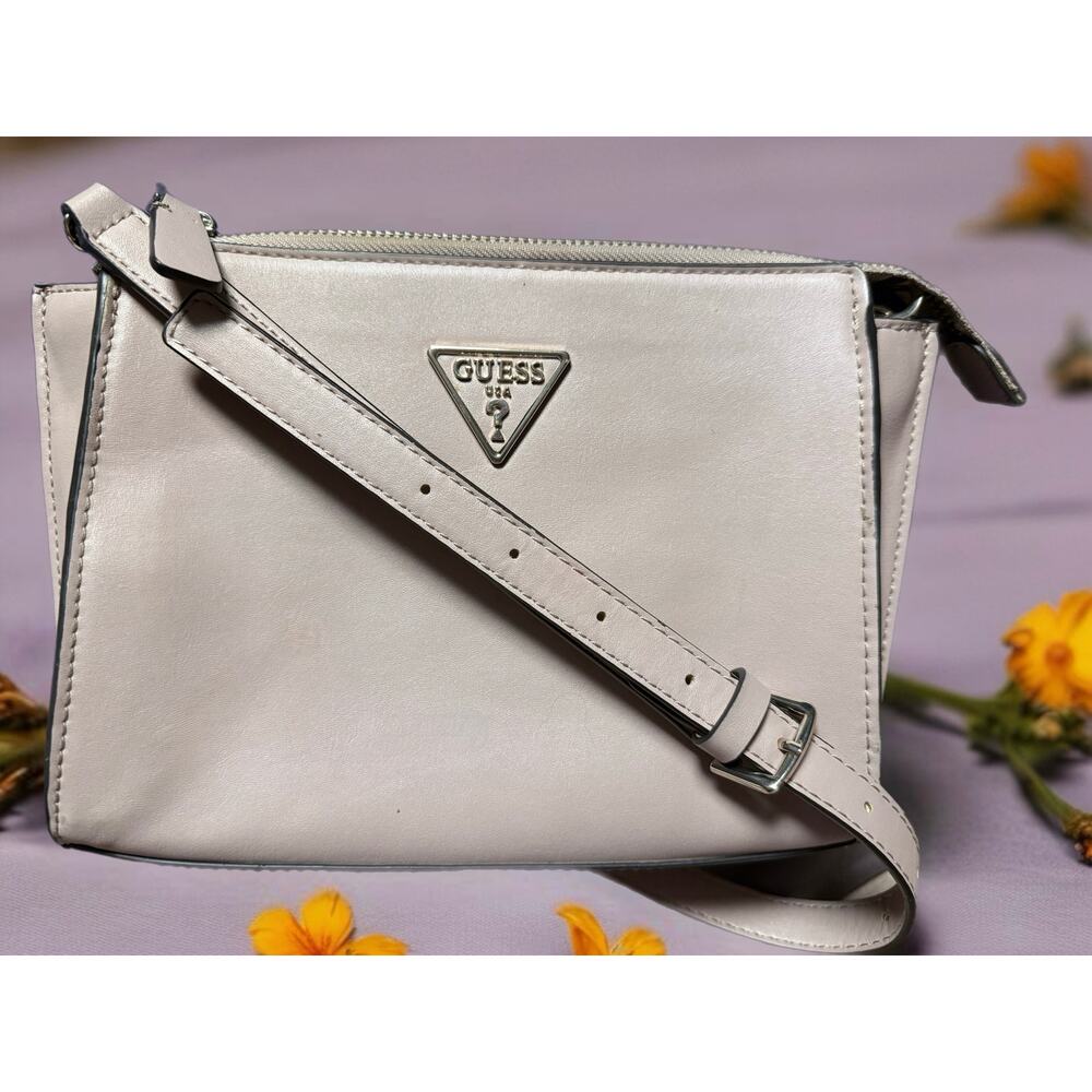 GUESS Lavender Crossbody Bag | Soft Purple Minimalist Purse